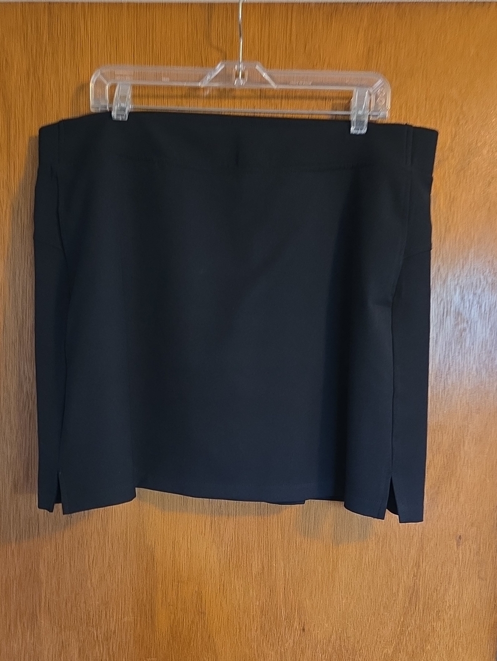 Classic Black Women's Mini Skorts